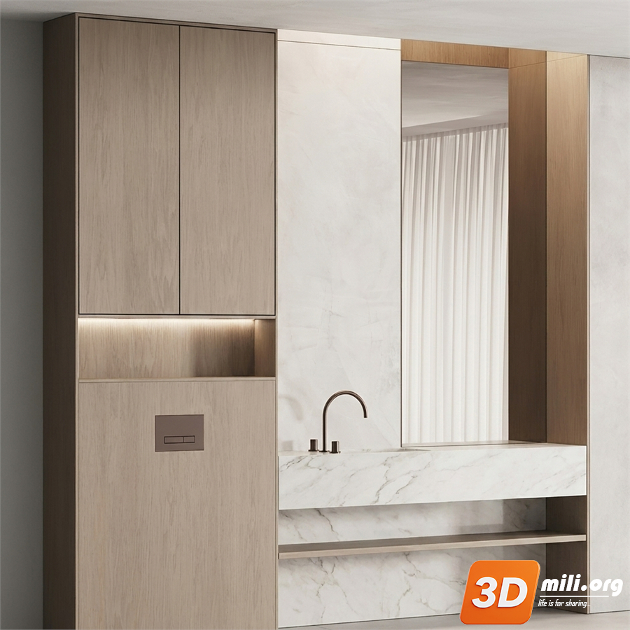 Wash Basin Skp Files 